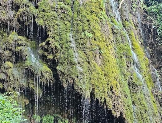 Cascada y fuente parque Valparaíso